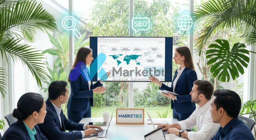 Digital marketing team in Bali working on SEO strategies for Indonesian and expatriate markets