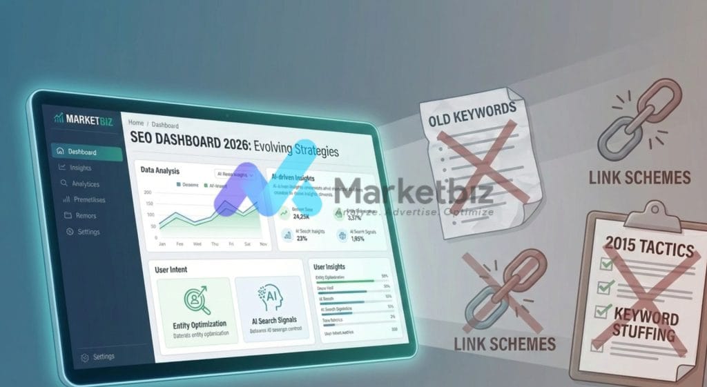 SEO strategy evolving in 2026 as outdated optimization tactics no longer drive rankings