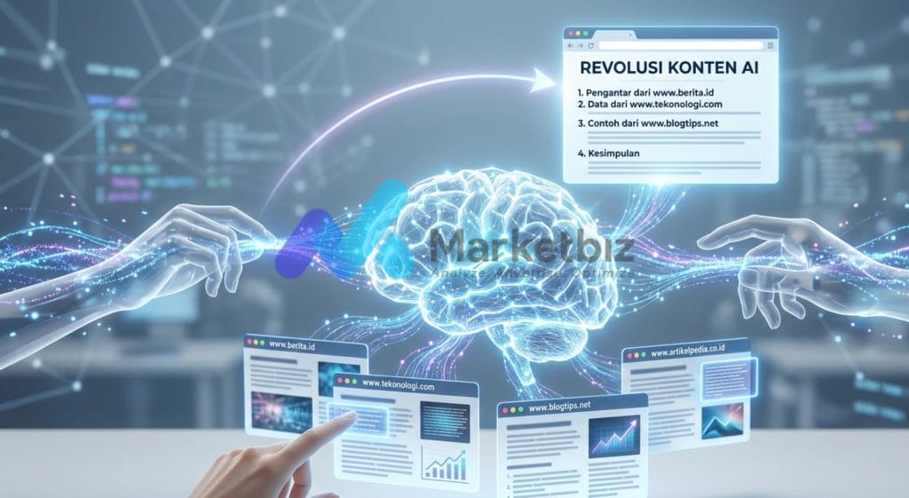 AI Overview Google memilih dan merangkum konten dari berbagai website