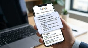 Website not appearing in Google AI Overviews due to unclear content structure